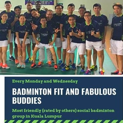 [CLASS] Badminton Fit and Fabulous Buddies In Kuala Lumpur