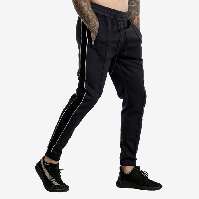 Casual Side Panel Jogger Pants