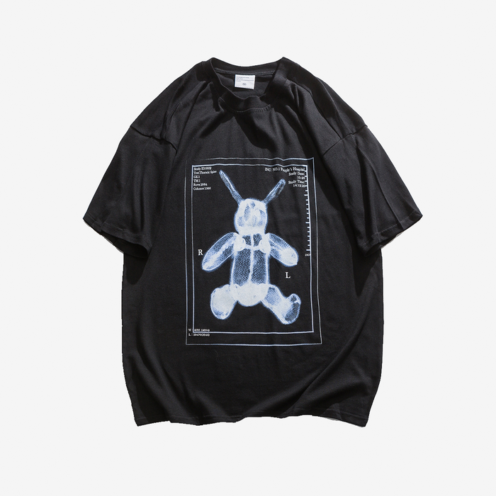 HeyHenry Rabbit X-Ray Graphic Print T-Shirt