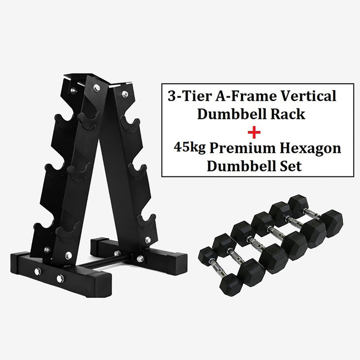 Desire Gym 3 Pair Dumbbell Rack