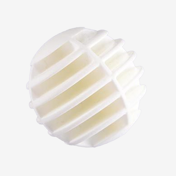 Solid White Stripes Indoor Golf Ball