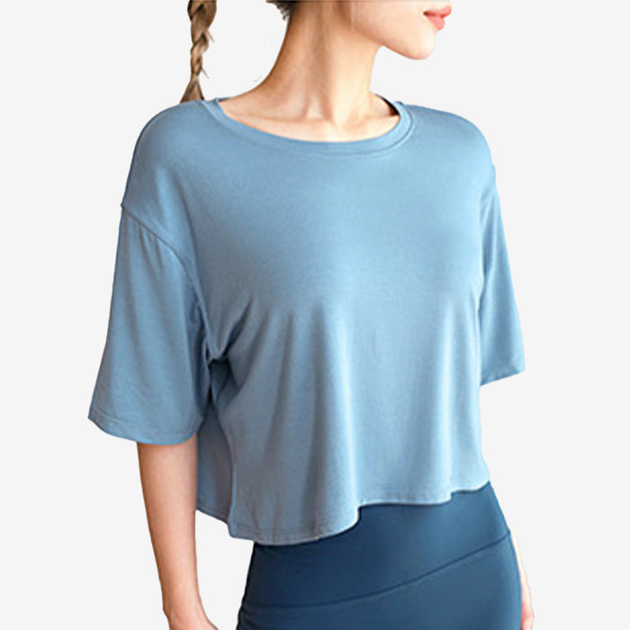 SALE - Basic Loose Short Sleeve Shirt