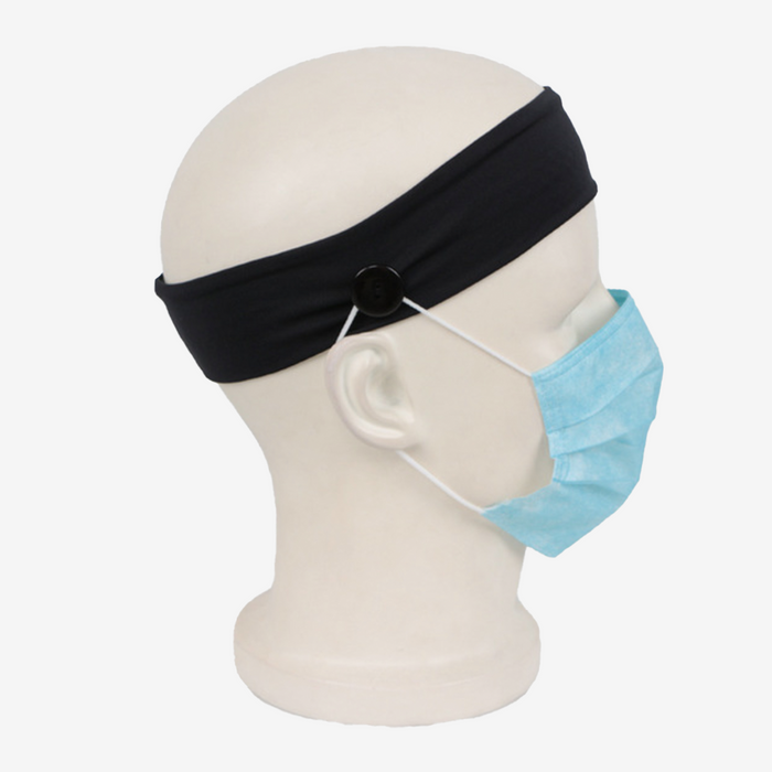 Running Non Slip Mask Headband