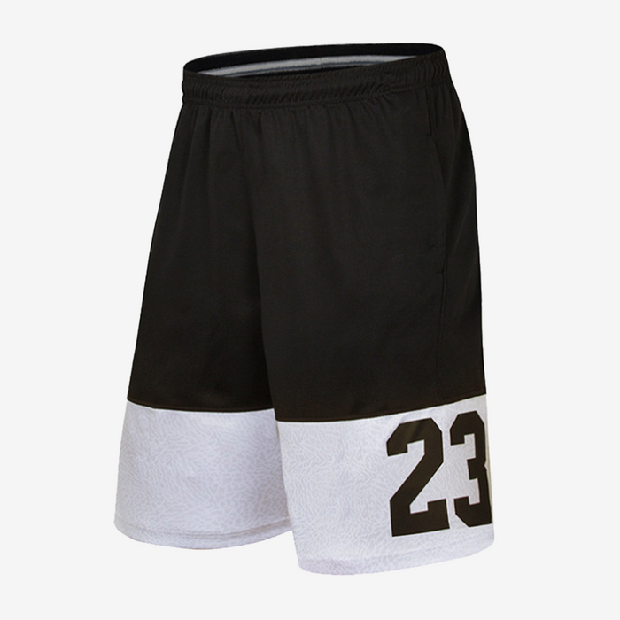 Two Tone 2 3 Printed Basketball Shorts