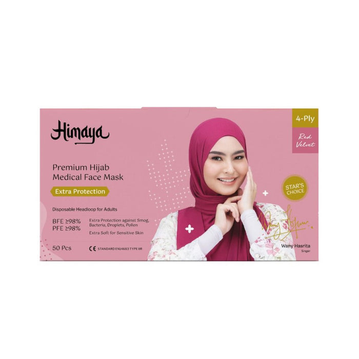 Himaya Premium Hijab Head Loop Medical Face Mask