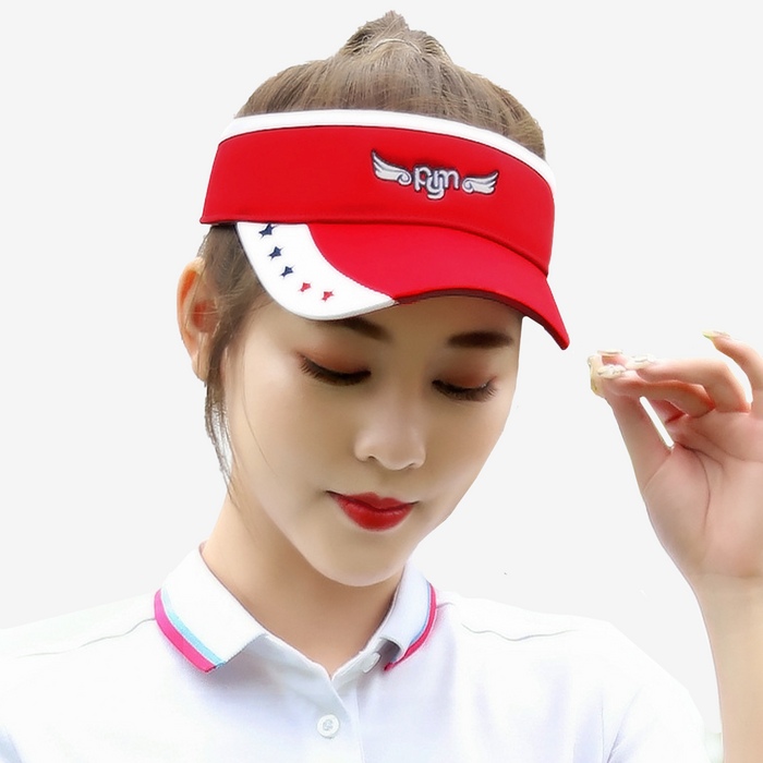 Starts Embroidered Topless Sports Golf Cap