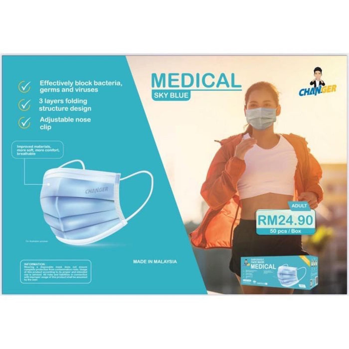 Changer 3ply Medical & Surgical Face Mask by Chan Peng Soon