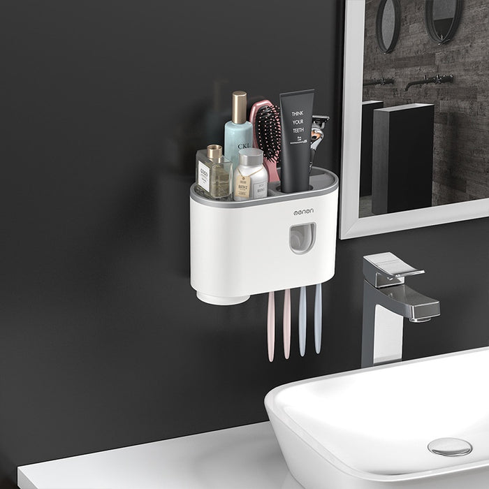 Tempat Letak Berus Gigi Uv Sanitizer Toothbrush Uv Sanitizer Holder Bathroom Storage Rack Toilet Rak Nordic Style Fast Dry