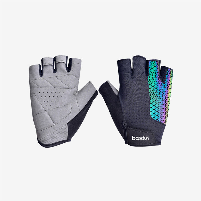 Reflective Active Semi-fingered Cycling Gloves