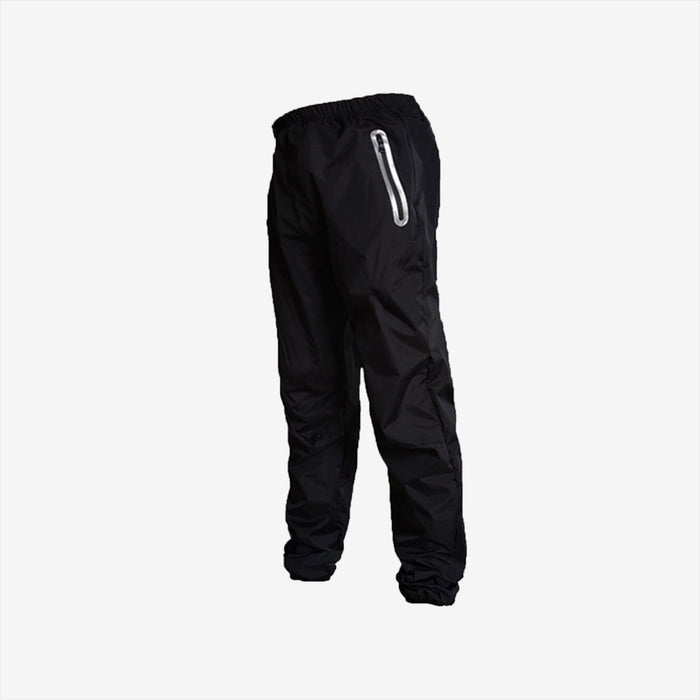 Plus Size Sports Sweat Suit Pants in Black