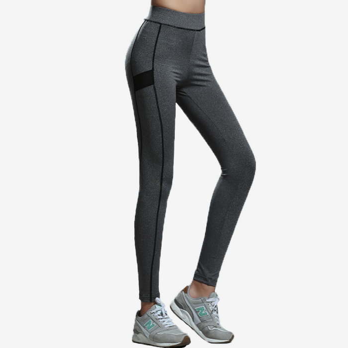 Plus Size Solid Stretchable Sports Legging