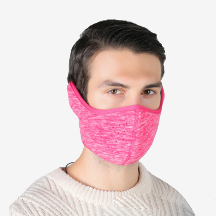 Melange Windproof Face Mask