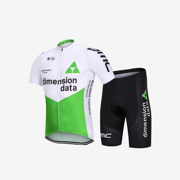 Dimension Data Greeny UV Protection Men's Cycling Clothing Set