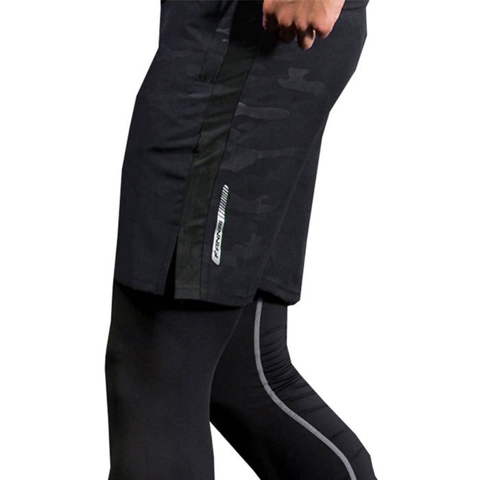 SALE - Fit+ Plus Black Camo Long Shorts