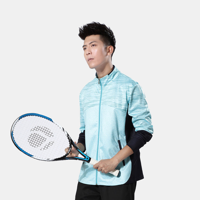 Badminton Colour Contrast Training Jacket
