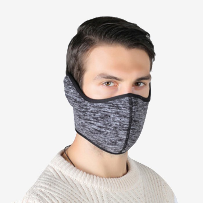 Melange Windproof Face Mask