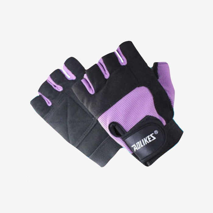Aolikes Workout Anti-Slip Half Fingered Gloves