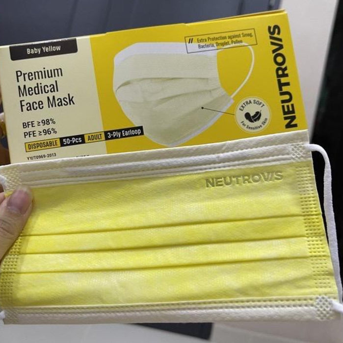 Neutrovis 3ply Premium Medical Face Mask