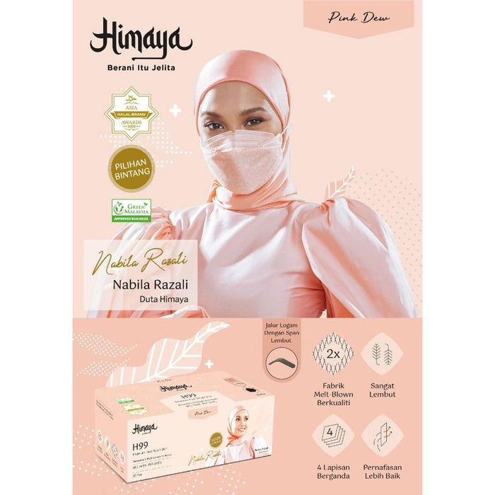 Himaya Premium Hijab Head Loop Medical Face Mask