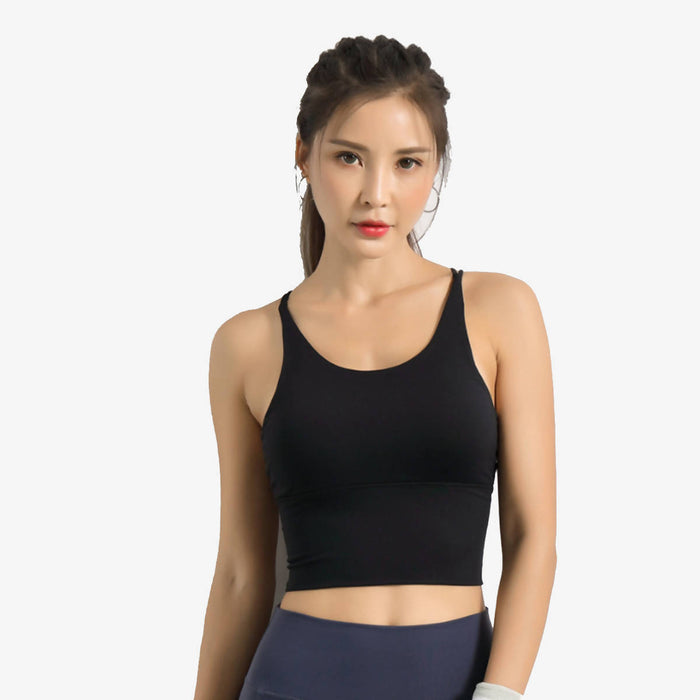 SALE - Inflachi Caged With Crisscross Crop Top